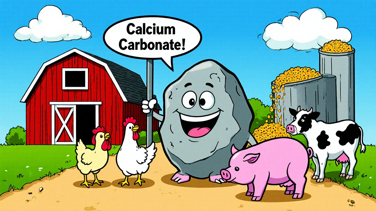 Calcium Carbonate in Animal Feed: Benefits, Dosage & Best Practices