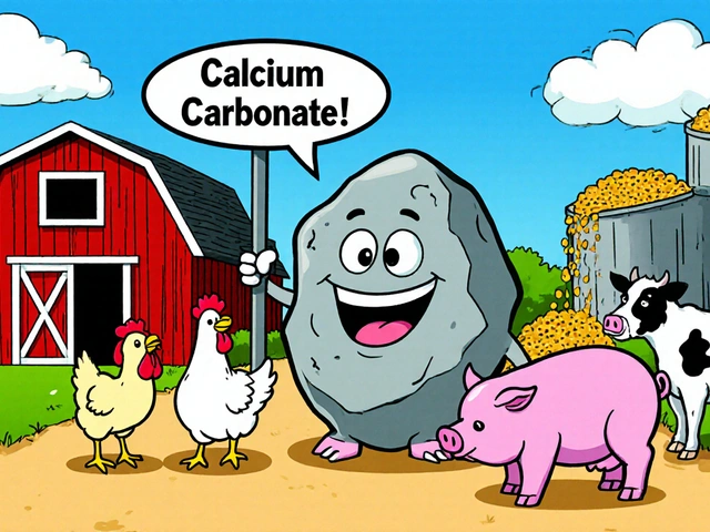 Calcium Carbonate in Animal Feed: Benefits, Dosage & Best Practices