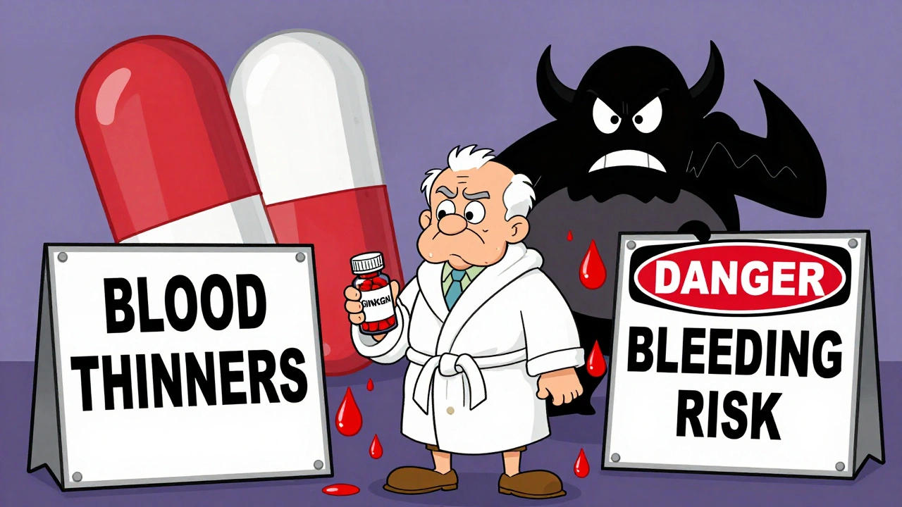 Ginkgo Biloba and Blood Thinners: What You Need to Know About Bleeding Risk