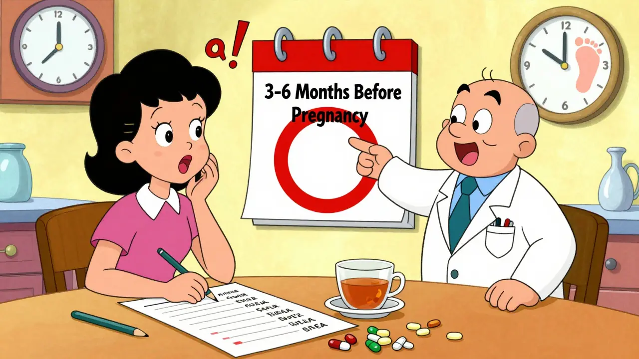 How to Create a Medication Plan Before Conception for Safety