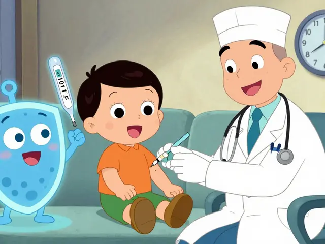 Vaccination and Fever Reducers: When to Give Medication to Children